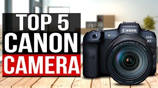 TOP 5 Best Canon Camera 2022 [upl. by Fitzhugh479]