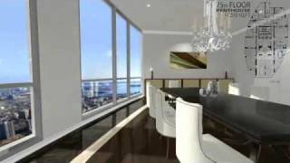 Aura at College Park  Penthouse Virtual Tour [upl. by Ahsyekal]