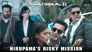 Nirupamas Risky Mission  Vishwaroopam 2  Hindi  Kamal Hassan  Andrea Jeremiah  RKFI [upl. by Irot326]