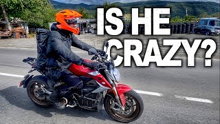 ELECTRIC MOTORCYCLE from Germany to New Zealand Marc Travels 🇬🇪 S5E52 [upl. by Macpherson84]