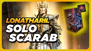 Lonatharil Can Solo The Scarab KingBut  Raid Shadow Legends [upl. by Onirotciv]