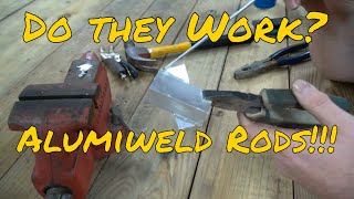 Alumiweld rods from Harbor Freight Do they work Can you easily weld aluminum with just propane [upl. by Son]