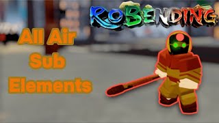 All Air Bending SubElements  Robending Online [upl. by Simons]