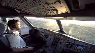 Full Airbus Landing by PilotAmireh [upl. by Elspet]