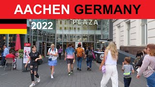 AACHEN  AKEN  GERMANY  CITYTRIP  VACATION  GEZI  SHOPPING STREET SHOPPING MALL  AQUIS PLAZA [upl. by Sillad765]