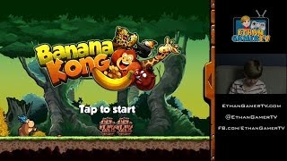 Ethan plays Banana KONG [upl. by Acinat]