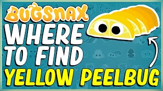 WHERE TO FIND AND HOW TO CATCH A YELLOW PEELBUG IN BUGSNAX  SUGARPINE WOODS  BUGAPEDIA [upl. by Alphard]