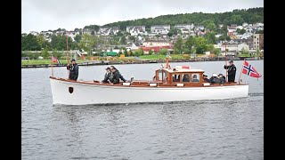 Kongsberg Maritime drives electric revolution for historic Norwegian Royal barge [upl. by Lahsiv970]