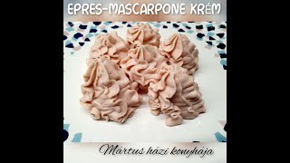 TORTAKRÉM  Epresmascarpone [upl. by Mahan]