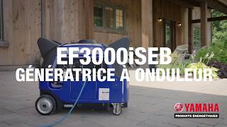 Venez découvrir la génératrice EF3000iSEB de Yamaha [upl. by Silvanus]