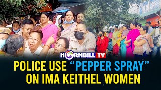 POLICE USE “PEPPER SPRAY” ON IMA KEITHEL WOMEN [upl. by Valeria]