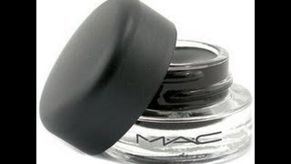 Review Eyeliner BlackTrack FluidLine Mac [upl. by Anibas]