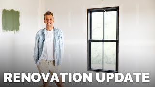 Upstairs Renovation Update  Drywall Wood Flooring Tile [upl. by Emlyn]