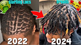 My Dreadlock Journey I 2 Year Transformation CRAZY GROWTH [upl. by Trevah]