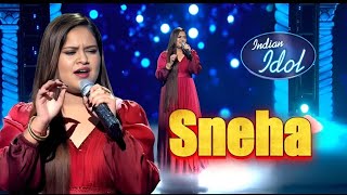 Sneha Shankar  Yaad piya ki aaye  Indian idol season 15 2024 [upl. by Cicero]