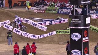 Supercross LIVE 2014  Oakland 450SX Class Main Event Highlights [upl. by Inatsed]