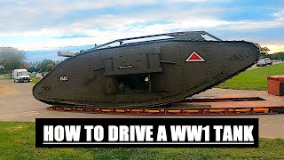 How to drive Guy Martin’s WW1 tank [upl. by Westhead]