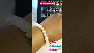 How to tie a bracelet knot diy handmade jewellery [upl. by Liane]