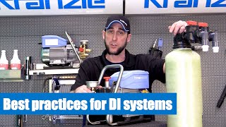 Best practices for DI systems and Kranzle  Deionized water filter systems [upl. by Bliss152]