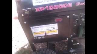 Duromax XP10000e generator review amp propane kit  with out cutting the fram [upl. by Nitreb]