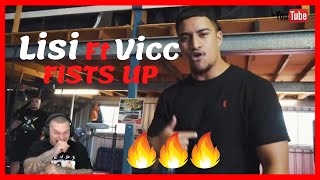 Lisi  Fists Up ft Vicc Official Video REACTION VIDEO [upl. by Atteniuq483]