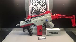 Splatrball SRB400 Gel Ball Blaster with T238net RGB Tracer  Contest Link in Description [upl. by Munshi]