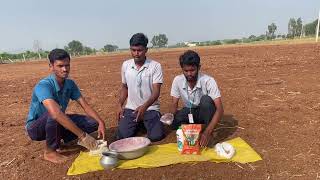 Seed treatment and its benefits College of agriculture Gangavathi agriculture rawe students [upl. by Imoin]