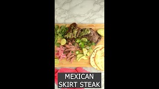 Marinated Skirt Steak Recipe Mexican Carne Asada Shorts [upl. by Enilasor]