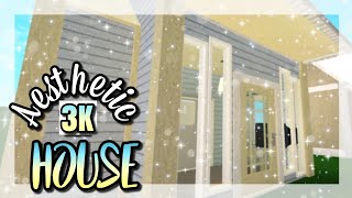 ROBLOX  Bloxburg Aesthetic 3k Starter House [upl. by Dedric]