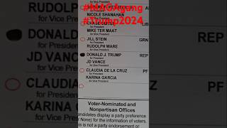 I voted for Donald Trump because I believe America is the greatest country Trump2024 MAGAgang [upl. by Entirb]