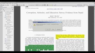 Citavi Tutorial 5 of 5  Working on Papers with Citavi Adobe Reader and Word [upl. by Ahsikin]