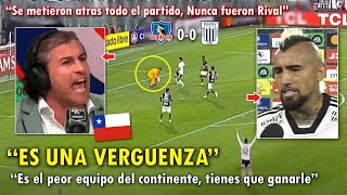 NO LO PUEDEN CREER PERIODISTAS CHILENOS REACCIONAN ASI  ALIANZA LIMA VS COLO COLO HOY 00 [upl. by Kippie93]