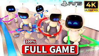 ASTROS PLAYROOM PS5 100 Walkthrough FULL GAME 4K 60FPS  No Commentary [upl. by Ytisahc]