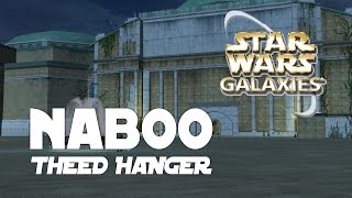 Star Wars Galaxies  Naboo Theed Hanger Entrance Ambiance [upl. by Giulio]