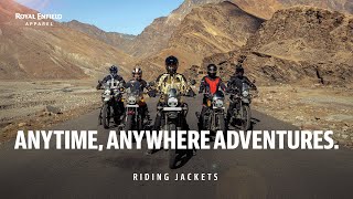 Royal Enfield Range of PurposeBuilt Riding Jackets  Anytime Anywhere Adventures [upl. by Etti905]