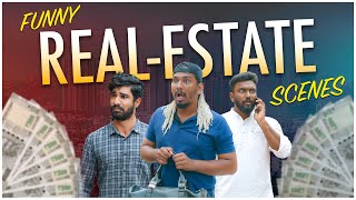 Funny Real Estate Scenes  Warangal Diaries Comedy [upl. by Tloh]