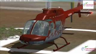 Heli Autopilot Dodosim 206  fsx  heli autopilot dodosim 206 [upl. by Faunie]