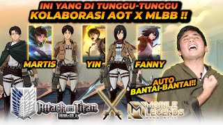 REVIEW SKIN AOT DI MLBB  SIAPA YANG PALING KEREN SKIN NYA [upl. by Lidstone184]