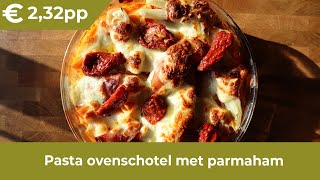 Pasta ovenschotel Donnie Dinsdag Hoe maak je [upl. by Jacki]