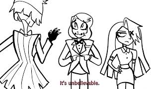 Hazbin Hotel Radioapple Animatic  quotBonequot B99 Audio [upl. by Stacia565]