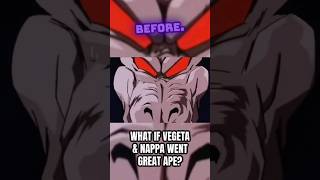 What If Vegeta amp Nappa Both Went Great Ape [upl. by Lull]