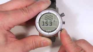 Suunto Elementum Ventus  How to calibrate the compass [upl. by Eckart]