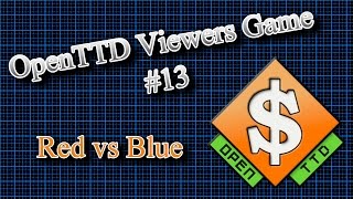 OpenTTD Viewers Game 13 Red vs Blue E6  Fighting The Flow [upl. by Yrreg]