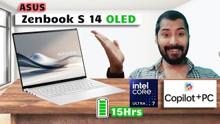 Asus Zenbook S 14  Intel Core Ultra Series 2  Laptop for professionals  Digital Mishra [upl. by Brittne]