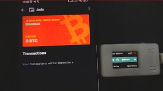 DIY Hardware Wallet Blockstream Jade for TTGO TDisplay [upl. by Lorilyn]