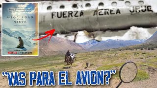 Ir al FUSELAJE de la SOCIEDAD DE LA NIEVE en MOTO sale mal  El Sosneado Mendoza Cap 15 [upl. by Cynthla226]