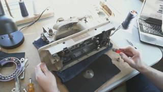 Oiling Vintage Sewing Machines Part 2 [upl. by Ahsekram]