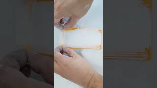 Fast and Easy Ceramic Tile Repair Tutorial diy youtubeshorts [upl. by Turro381]