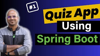 Quiz App Using Spring Boot 1  Microservices Tutorial [upl. by Alburga549]