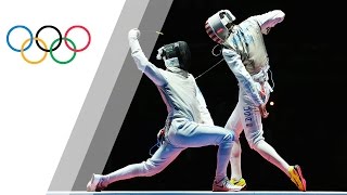 Italys Garozzo earns gold in Mens Individual Foil [upl. by Odella]